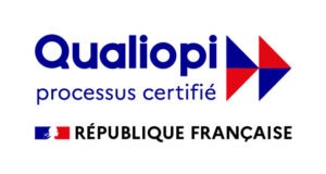 Logo Qualiopi processus certifité et république française